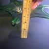 Mid-Century Modern-Style Green Art Glass Centerpiece Bowl - 4