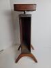 Wooden Modernist-Style Magazine Rack with Slide-Out Tray - 2