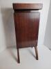 Wooden Modernist-Style Magazine Rack with Slide-Out Tray - 3
