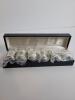 F.B. Rogers Silver Company Mini Salt Shakers in Box