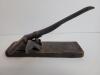 Sargent No. 10 Antique Wood and Cast Iron Cork Compressor - 3