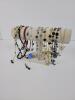 Lia Sophia Silver-Tone Disc Necklace Lot With Glasses Chains And Clock Ring