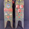 Pair of Hand-Painted Folk Art Wooden Boot Jacks
