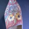 Pair of Hand-Painted Wooden Clogs with Floral Motif - 3