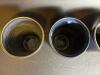 Studio Pottery Cups in Blue Glaze - 4