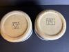 Pair of RRP Co. Roseville Blue Band Stoneware Crocks - 4