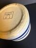 Pair of RRP Co. Roseville Blue Band Stoneware Crocks - 5