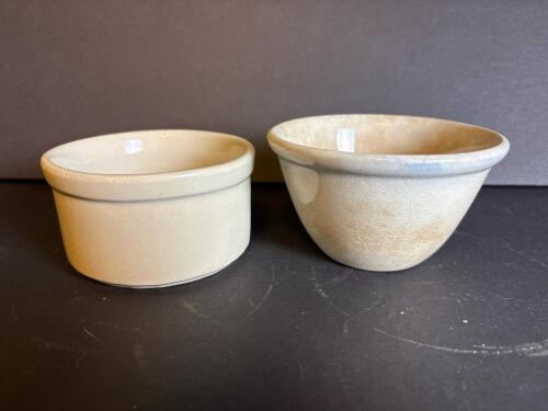 Rosville R.R.P. Co. Pottery Custard Cups
