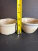 Rosville R.R.P. Co. Pottery Custard Cups - 4