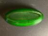 Green Uranium Glass Oval Dish in Art Deco Style - 5