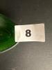 Green Uranium Glass Oval Dish in Art Deco Style - 6
