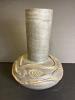 Handmade Studio Pottery Vase With Fish Motif