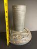 Handmade Studio Pottery Vase With Fish Motif - 2