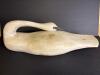 Large Carved Wooden Swan Decoy - 6