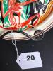 Hand-Painted Porcelain Plate in Abstract Style - 5
