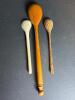 Wooden Spoons With Coconut Wood Finish - 5