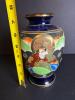 Japanese Satsuma-Style Pottery Vase - 2
