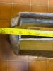 Rustic Wooden Tool Tote Box with Dividers - 2