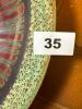 Large Decorative Glazed Ceramic Bowl - 6