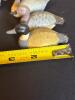 Six Miniature Painted Duck Figurines - 5