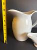 FORLIFE White Ceramic Pitcher and Gravy Boat - 2