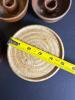 Stoneware Ramekins, Candle Bases, and Coasters Assortment - 2