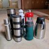Assorted Thermoses, Beverage Flasks and Carafes