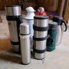 Assorted Thermoses, Beverage Flasks and Carafes - 3