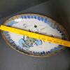 Hand-Painted Ceramic Platter with Bird and Floral Motif - 6