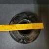 Signed Blackware Pottery Jar with Geometric Carvings - 8