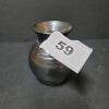 Prinknash Pottery Small Black Metallic-Glaze Vase - 6