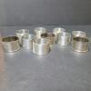 Mixed Metal Round and Square Spacer Bushings - 3