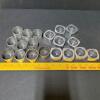 Mixed Metal Round and Square Spacer Bushings - 5