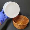 Anchor Hocking Glass Casserole Dish with Basket, White Oven Dish with Basket - 5