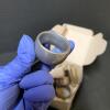 Pewter Salt and Pepper Shakers with Napkin Rings - 2