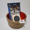 Serving Bowl, Flatware Set, and Stone Coasters Assortment - 5