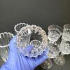 Cut Glass Vases, Bowls, and Crystal Wine Glasses in Mixed Styles - 3