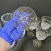 Cut Glass Vases, Bowls, and Crystal Wine Glasses in Mixed Styles - 5