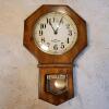 Wall Clocks: Wooden Regulator, Black London, Red Skytimer - 4