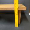 Wood Veneer Low Table Rectangular Minimalist Style - 6