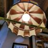 Stained Glass Swag Pendant Lamp in the Manner of Tiffany - 6