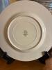 Lenox Hancock Platinum Dinner Plates and Salad Plates - 2
