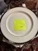 Lenox Hancock Platinum Dinner Plates and Salad Plates - 6