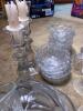 Assorted Clear Pressed Glass Tableware and Serveware Collection - 3
