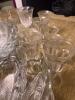 Assorted Clear Pressed Glass Tableware and Serveware Collection - 7