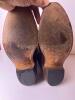 Frye Leather Western Cowboy Boots Brown Embroidered Size 9 - 4