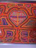Framed Mola Textile in the Manner of Kuna Folk Art - 3