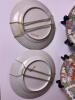Rose Medallion Chinese Porcelain Plates with Figural Decor - 3