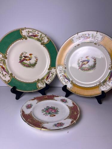 Royal Doulton, Royal Crown Derby, and Spode Decorative Plates