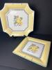 Villeroy & Boch Citrus Limon Fine China Square Plates